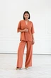 Костюм брючный 6053 терракотовый Ivera collection