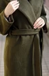 *Пальто 7006-1 зеленый Ivera collection