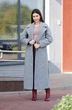 Пальто 7006-1 серый Ivera collection