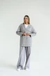 Жакет 747L коричневый + розовый Ivera collection