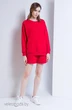 Костюм с шортами 892 красный Ivera collection