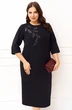 Платье 1833 черный Iva фото 3