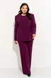 Костюм брючный 1850 винный Iva фото 3
