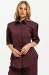 Блузка 2683 баклажан JRSy