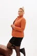 Куртка 0924-3 кирпичный JUNE STUDIO