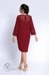 Платье 1754 бордо Jersey (Джерси)