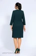 Платье 1843 зеленый Jersey (Джерси) фото 2