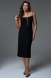 Костюм с платьем 16468 черный Jolie