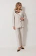 Костюм брючный 2281 молочный Kaloris фото 3