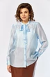 Блузка         033 голубой KAUHANKA фото 4