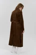 Пальто М188 коричневый KUDA GLAZA GLYADYAT фото 2
