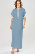 Платье 1150-2 синий KaVari plus size фото 3
