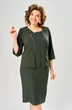 Платье 1158 зеленый KaVari plus size фото 4