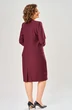 Платье 1158-1 бордовый KaVari plus size фото 2