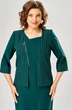 Платье 1158-3 зеленый KaVari plus size фото 5