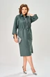 Платье 1159 хаки KaVari plus size фото 4