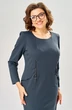 Платье 1160-1 синий KaVari plus size фото 5