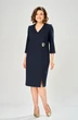 Платье 1162 синий KaVari plus size фото 3