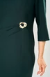 Платье 1162-2 изумруд  KaVari plus size фото 5