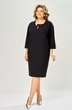 Платье 1165 черный KaVari plus size