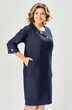 Платье 1166 синий KaVari plus size фото 4