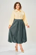 Юбка 2014 хаки KaVari plus size фото 3