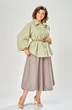 Рубашка 4033 олива KaVari plus size фото 5