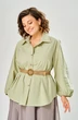 Рубашка 4033 олива KaVari plus size фото 4