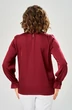 Блузка 4035-3 бордовый KaVari plus size фото 2