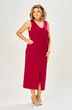 Костюм с платьем 8062-5 черный-красный KaVari plus size фото 4