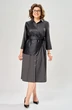 Костюм с платьем 8071-1 серо-черный KaVari plus size фото 3