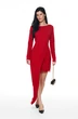 Платье 1132-1 красный KaVari