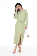 Костюм с юбкой 8058-4 олива KaVari фото 2