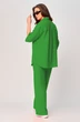 Костюм брючный 1230 зеленый Karina Delux