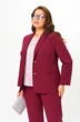 Костюм брючный 1407 бордо Karina Delux фото 3