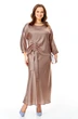 Костюм с юбкой 1425 светло-коричневый Karina Delux фото 3
