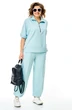 Костюм брючный 1442 голубой Karina Delux фото 3