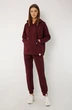 Спортивный костюм 4015-4040 бордовый Kivviwear
