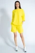 Костюм с шортами 4019-4018 желтый Kivviwear