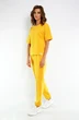 Спортивный костюм 4036-4037 желтый Kivviwear