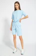 Костюм с шортами 4036-4094 голубой Kivviwear