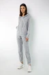 Спортивный костюм 4046-4050 светло-серый меланж Kivviwear
