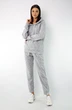 Спортивный костюм 4046-4050 светло-серый меланж Kivviwear