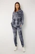 Спортивный костюм 4049-4047 пятнистый синий Kivviwear