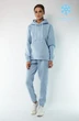 Спортивный костюм 4052-4053 голубой Kivviwear