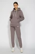 Спортивный костюм 4052-4053 баклажаново-серый Kivviwear
