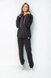 Спортивный костюм 4052-4053 черный Kivviwear