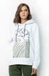 Джемпер 4055 хаки принт Kivviwear