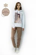 Спортивный костюм 4055-4053 капучино Kivviwear