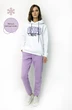 Спортивный костюм 4055-4053 лиловый Kivviwear